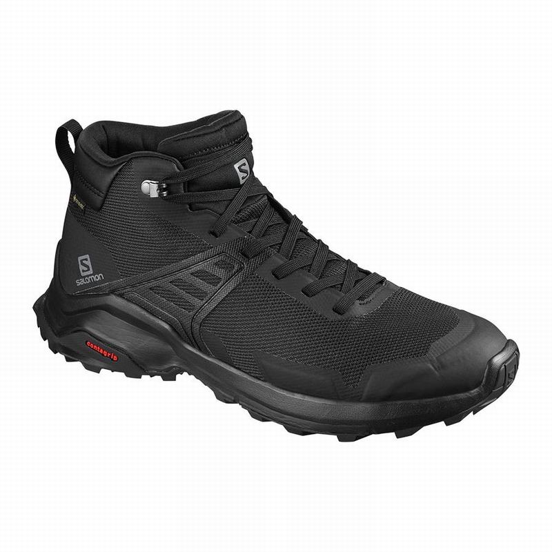 Zapatillas Trekking Salomon Hombre Negras - Salomon Argentina X RAISE MID GORE-TEX ,679153-PZN